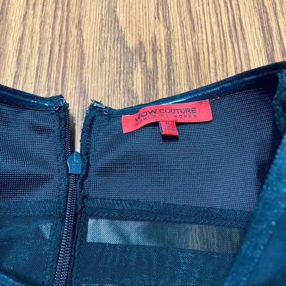 Wow Couture World of Women Strapless Bodycon Dress Size Medium - Picture 7 of 8